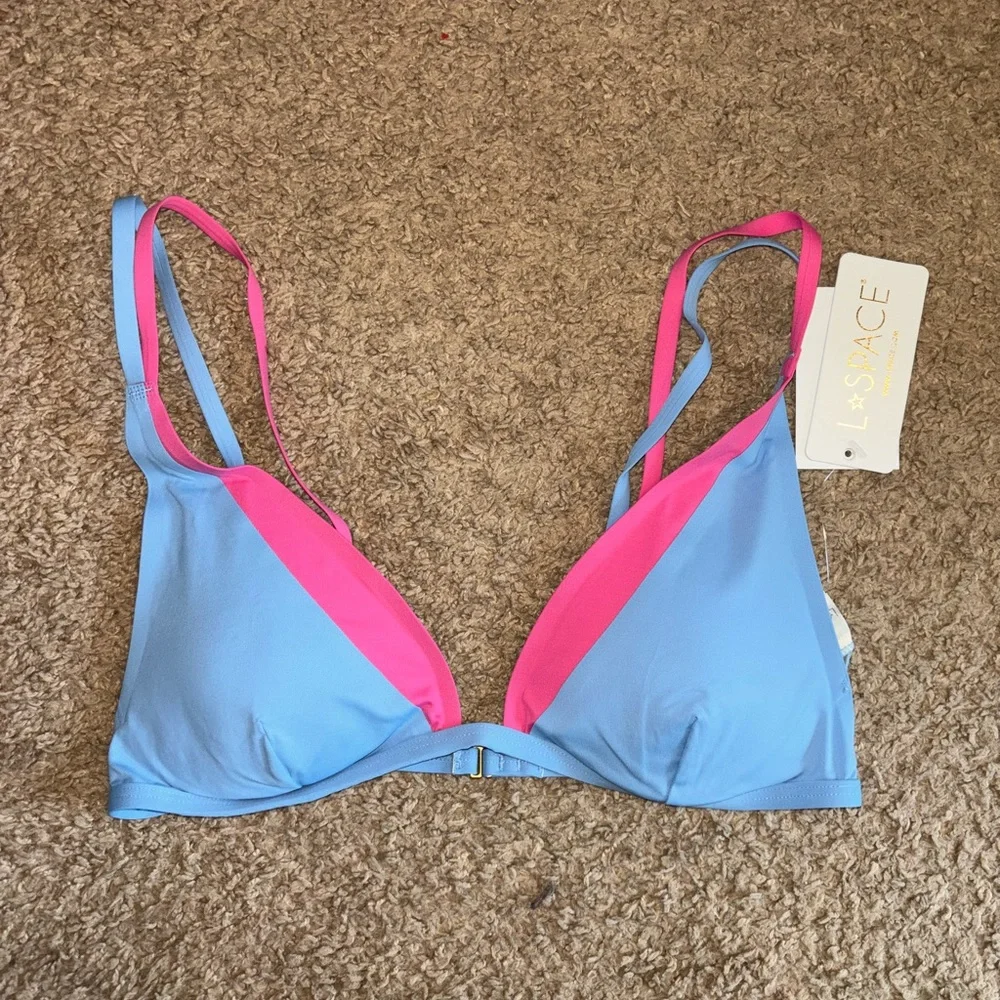 NWT L*Space Finneas Bikini Top